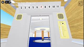 Full elevator tour of Viking Cinderella at Elevators from Viking Line on Roblox screenshot 2