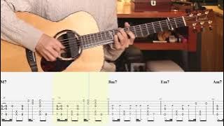 Guitar Tutorial: Ditto (NewJeans) - Sungha Jung Tabs | Fingerstyle Tabs