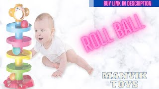 ROLL BALL TOY-5 Layer Ball Drop and Roll Swirling Toy for Baby and Toddler Development | Manvik Toys screenshot 5