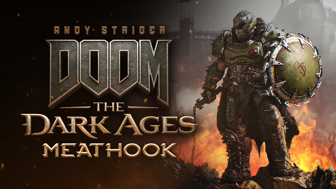 MEATHOOK in style of DOOM: The Dark Ages (Cover by Andy Strider)