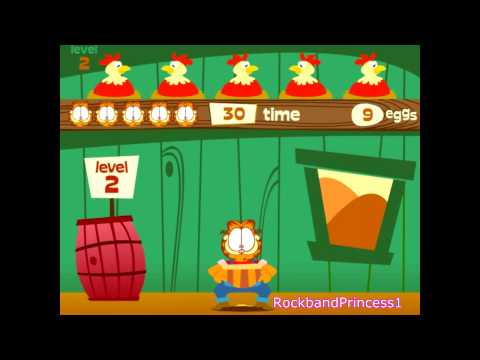 Garfield Online Games Coop Catch Game