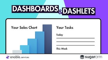 How to create dashboards and dashlets | SugarCRM Tutorial