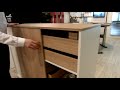 Technology for furniture in offices Hettich height-adjustable tables, drawer + sliding door systems