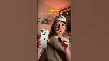 iPhone 16 Pro Audio Mix versus DJI MIC 2