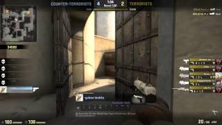 dust2 1v5 ace & defuse