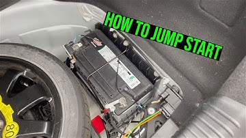 How to PROPERLY jump-start a Jaguar XJL. USE THIS METHOD ONLY! Corrected.