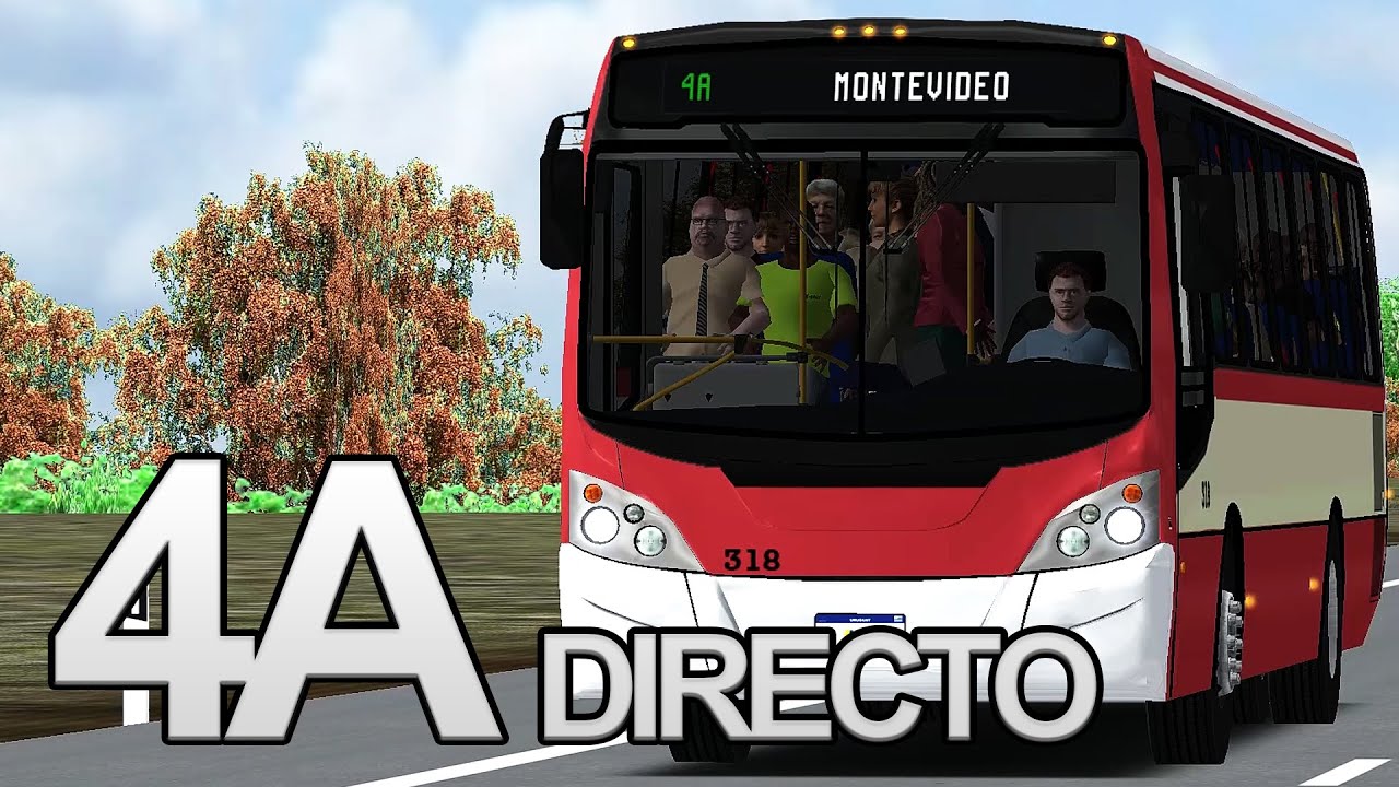 【 OMSI 2 】— Linea 4A (D) - COETC | Mapa Montevideo Ficticio v3.1