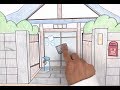 【ストップモーション】大そうじ -Housecleaning Stop motion for kids