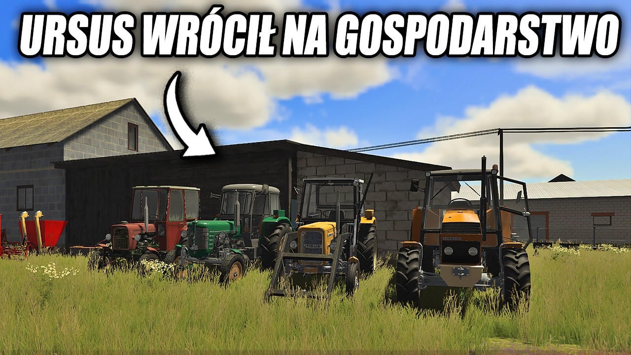 Приключения весёлого фермера – Ursus C-4011 вернулся на ферму | E71