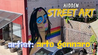 San Diego’s Hidden Mural You Can Only Spot on Foot | Arte Gennaro