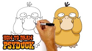 How to Draw Psyduck | Pokemon