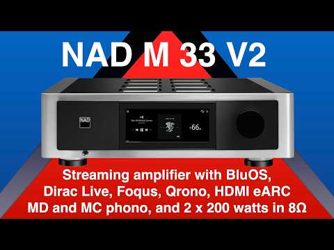 NAD M33 V2 streaming amplifier
