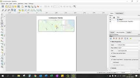 QGIS - Themes og print layout