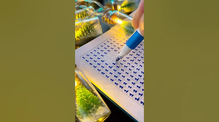 Your Comment Inspired Today’s Letter #094 #writingdrawing #ocd #relaxing #mood #shortvideo  #art