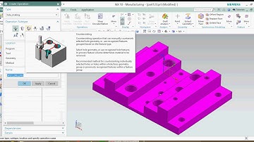 Peck drilling operation using nx cam