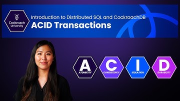 What are ACID Transactions? | Which databases are ACID compliant?
