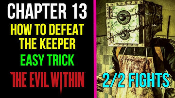 How To Defeat Boxhead Fight (Easy Trick) | Chapter 13 | The Evil Within | MP Trophy