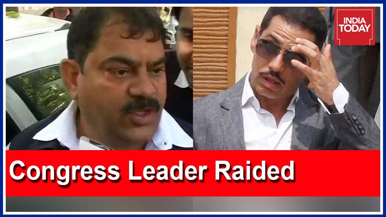 ED Raids Congress Leader Jagdish Sharma Who Is A Close Aide Of Robert Vadra