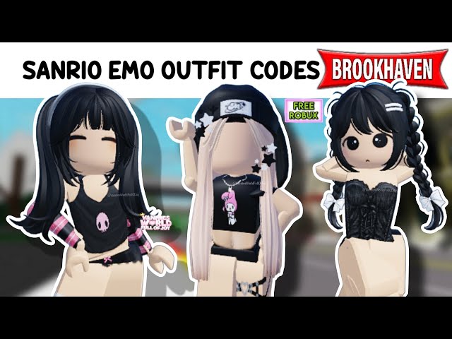 BROOKHAVEN 0 ROBUX FREE OUTFIT CODES(GIRLS)ROLEPLAY ROBLOX 