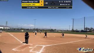 ES Eagles 14U vs. Power Surge 14U (2024.05.11)