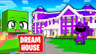I Built a DREAM HOUSE for CATNAP in Minecraft!