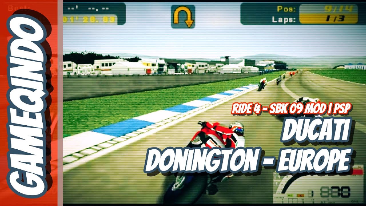 RIDE 4 - SBK 09 MOD | Ducati | Donington - Europe | PSP
