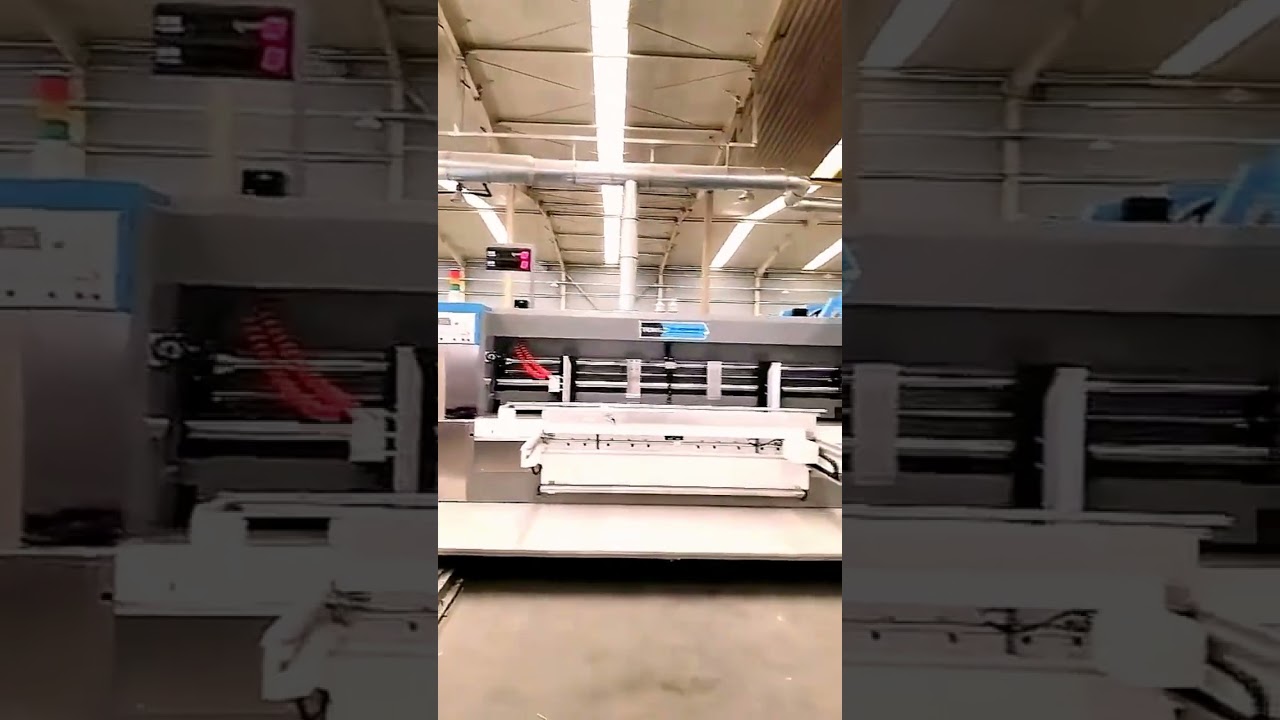 Flexo Printing Machine - coated corrugated cardboard printing 📦 flexo printing machine 📦