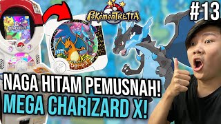 Naga Hitam Blast Burn Penghancur Chip Mega Charizard X - Pokemon Tretta Indonesia