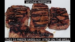 Does raw "freeze dried" steak cook as good fresh steak?? prepper
pantry cooking episode 6