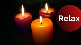 Горящие свечи, потрескивающие звуки огня для расслабления и сна 🕯ASMR без слов 3 часа