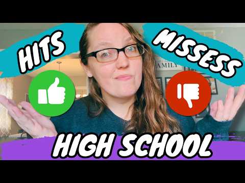 The BEST & WORST High School Homeschool Curriculum We Used This Year
