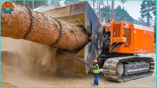 606 EXTREME Dangerous Huge Wood Chipper Machines | Best Of The Week