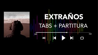 Siddhartha - Extraños (Bass Cover/Tabs + Partitura + Acordes)