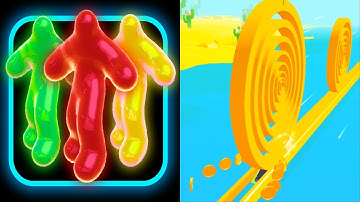 Blob Runner 3D Fashion Run VS Spiral Roll Android iOS Gameplay Ep 2