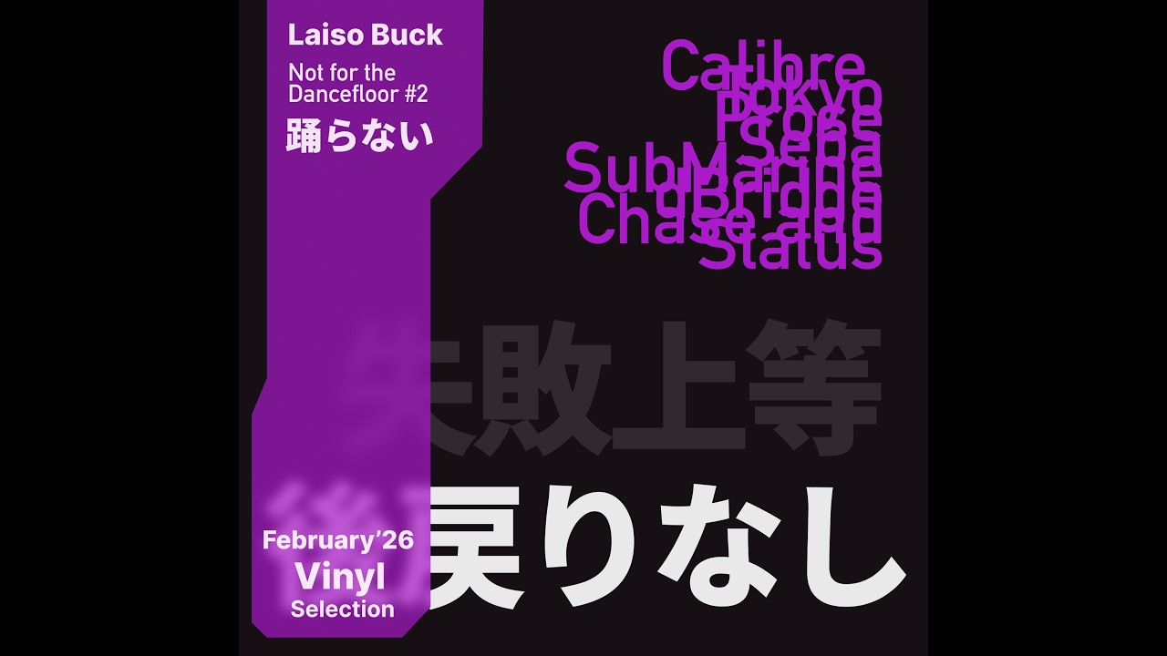 Not for the Dancefloor #2 — Deep Liquid DnB Vinyl Mix | Calibre, Tokyo Prose, Seba etc.