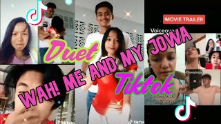 Duet With Wah!! It's me and my Jowa! Tiktok Video Compilation
