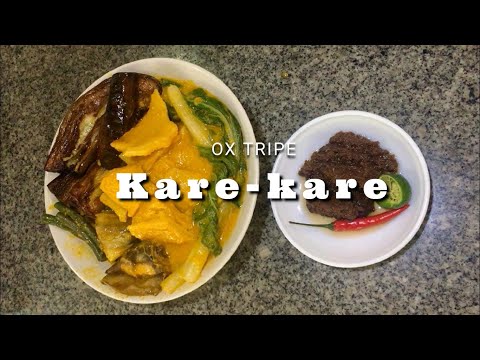 Ox Tripe Kare-kare