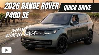 POV Drive: 2026 Range Rover P400 SE SWB