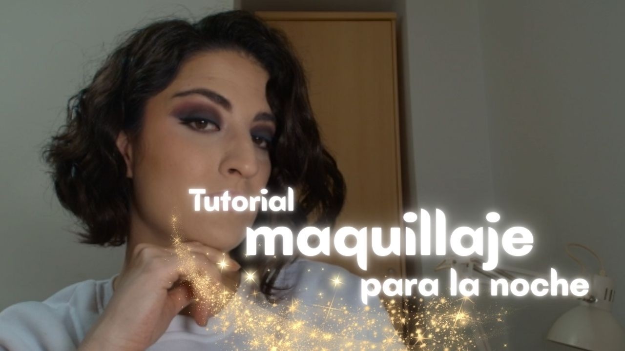 Maquillaje de Noche Paso a Paso 💙✨ Ojos en Verdes y Azules Oscuros + Piel y Labios Perfectos