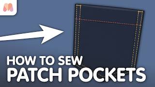 How to Sew Patch Pockets