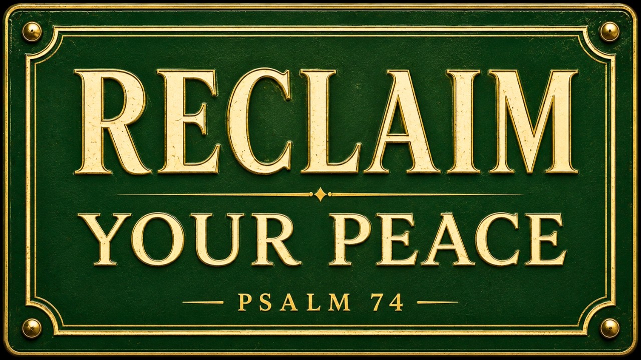 Psalm 74: Recover from a Toxic Situation