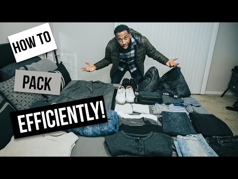 How to Pack Multiple Outfits Into a Duffle Bag! Including a Suit! | Corey  Jones