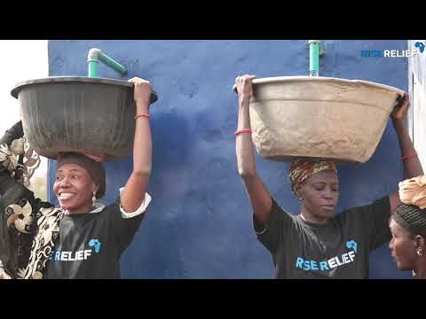 Clean Water Transforms Village In Gwanara Nigeria Solar Powered Water Well RISE RELIEF