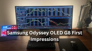 Samsung Odyssey OLED G8 Unboxing and First Impressions