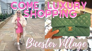 COME LUXURY SHOPPING AT BICESTER! BICESTER VILLAGE DESIGNER OUTLET HAUL 2022 | Gucci, YSL, Chanel