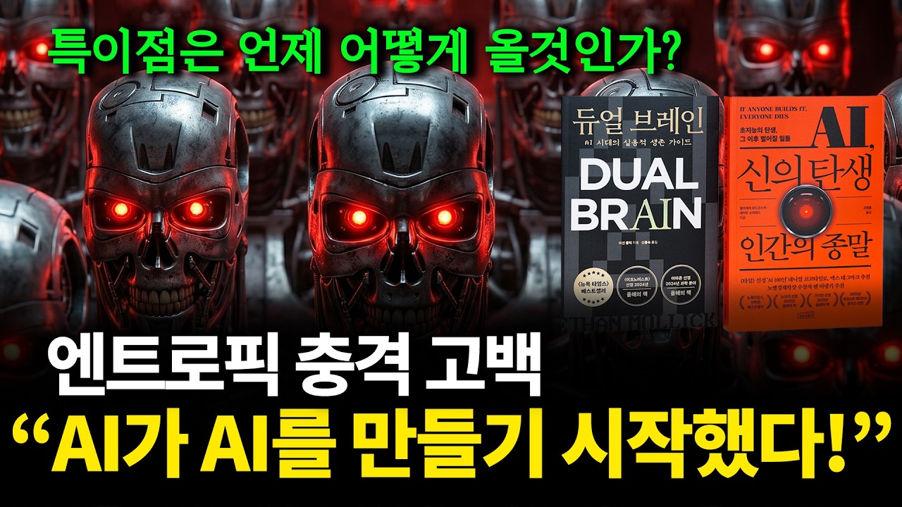 AI가 AI를 만들 때 무슨 일이 벌어질까? (feat. AI 재귀적 자기개선) thumbnail
