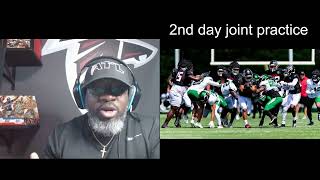 2nd Joint Practice with Jets.  What to expect from the Falcons on Monday night Football.