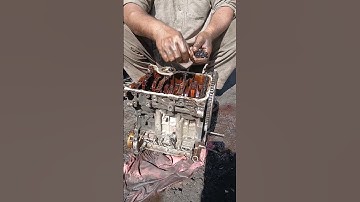 how to open a engine crank bold#kashimechanic