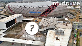 La Clippers 2 Billion Intuit Dome Drone Construction Tour