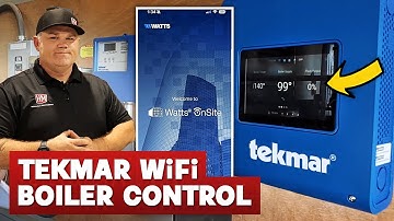 Smart Boiler Control - Tekmar WiFi connected boiler control